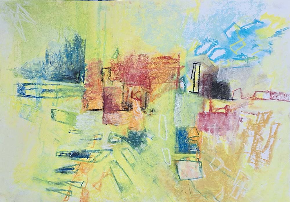 Pastel — œuvre 2025